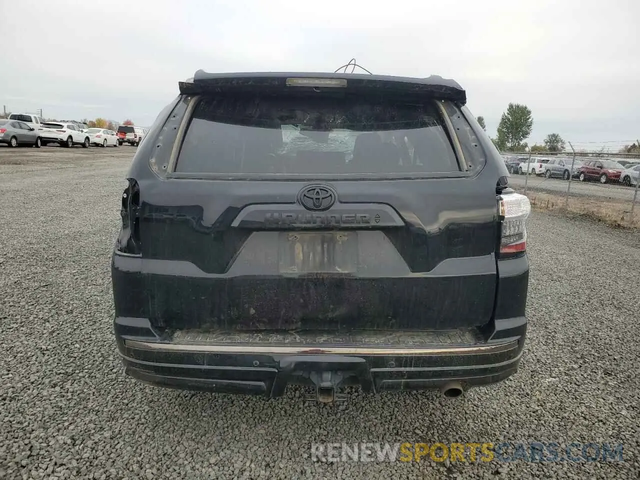 6 fotografías del automóvil dañado JTEBU5JR0L5752775 TOYOTA 4RUNNER 2020