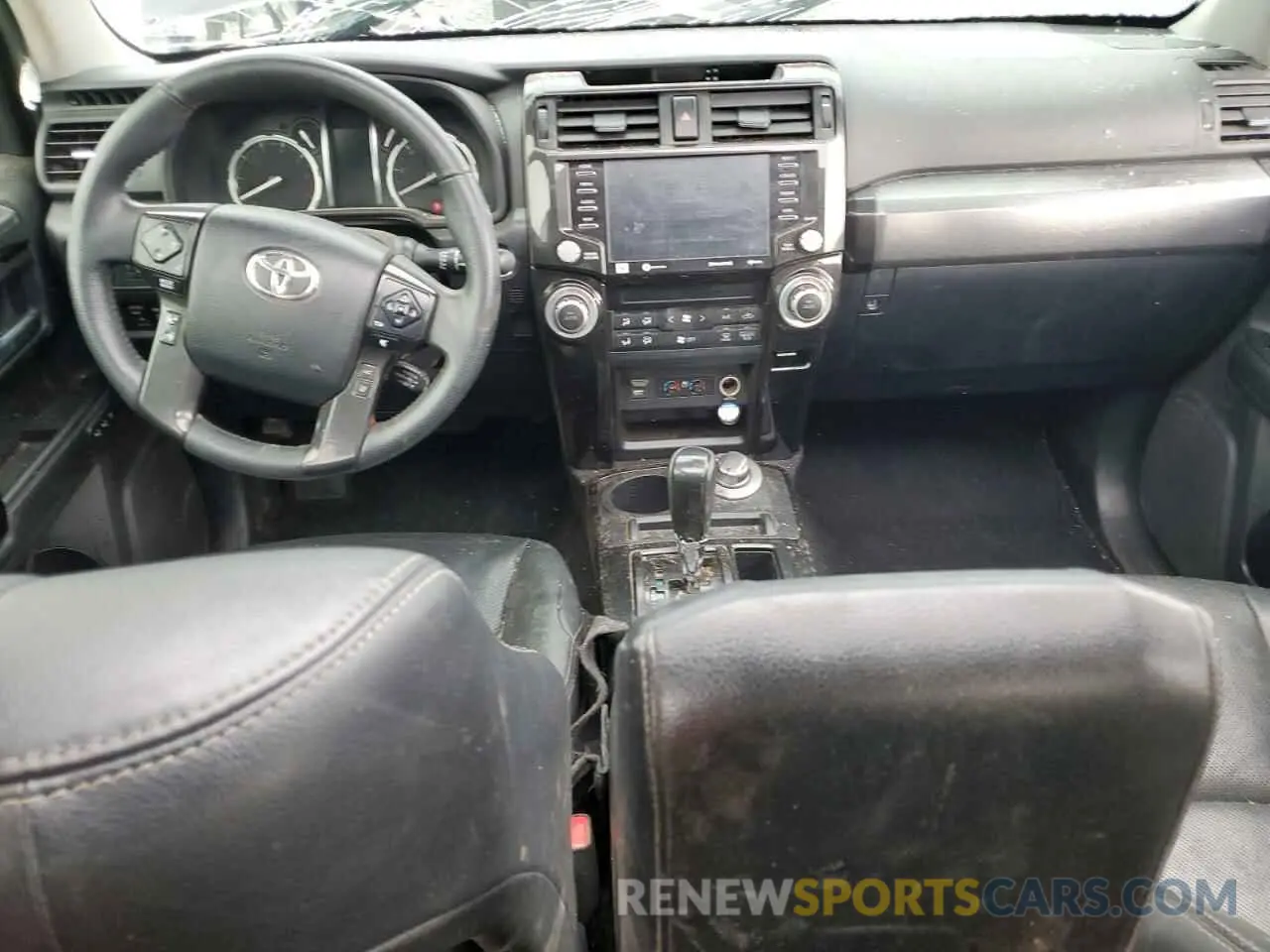 8 fotografías del automóvil dañado JTEBU5JR0L5752775 TOYOTA 4RUNNER 2020