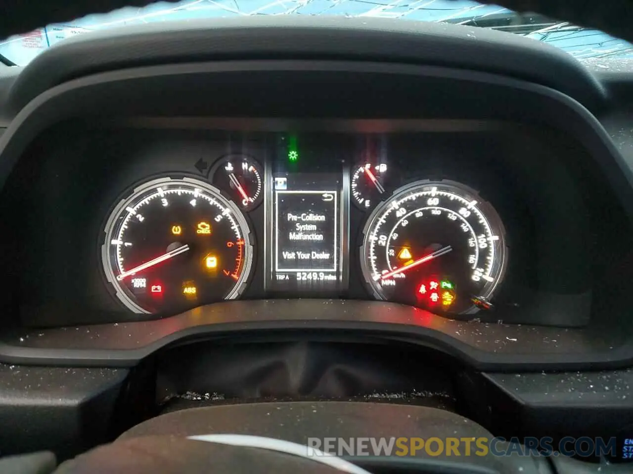 9 fotografías del automóvil dañado JTEBU5JR0L5752775 TOYOTA 4RUNNER 2020