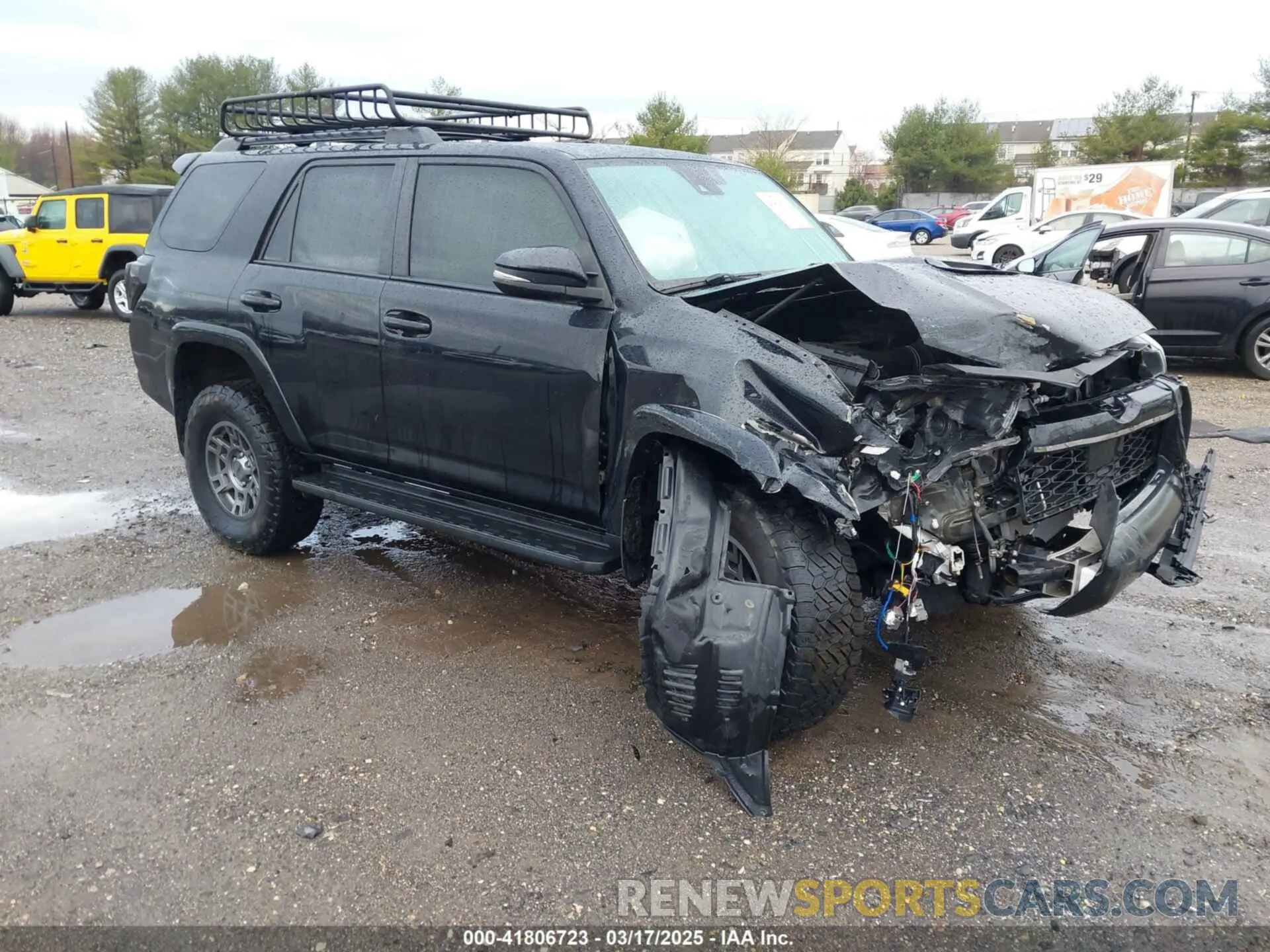 1 fotografías del automóvil dañado JTEBU5JR0L5758804 TOYOTA 4RUNNER 2020