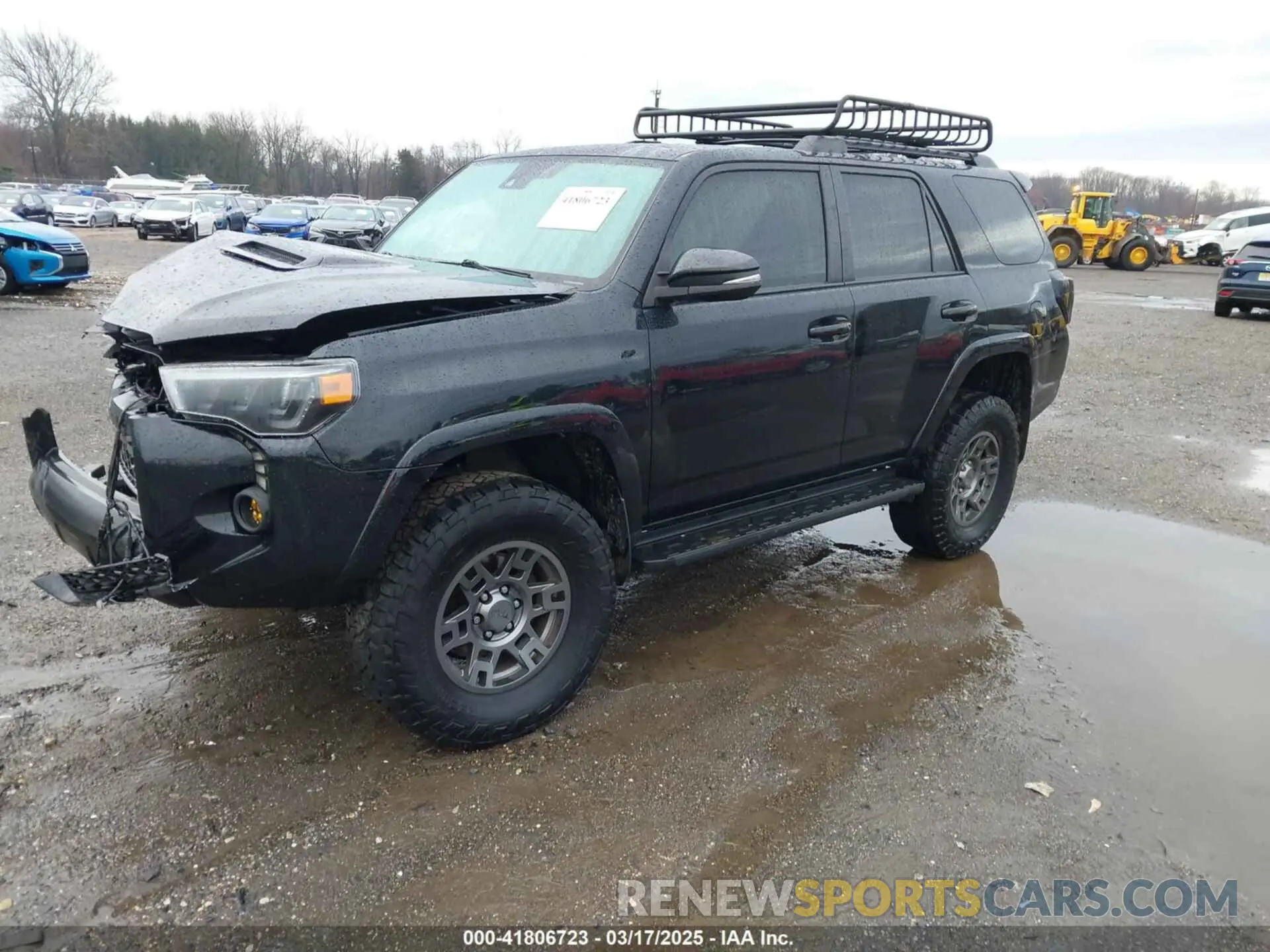 2 fotografías del automóvil dañado JTEBU5JR0L5758804 TOYOTA 4RUNNER 2020