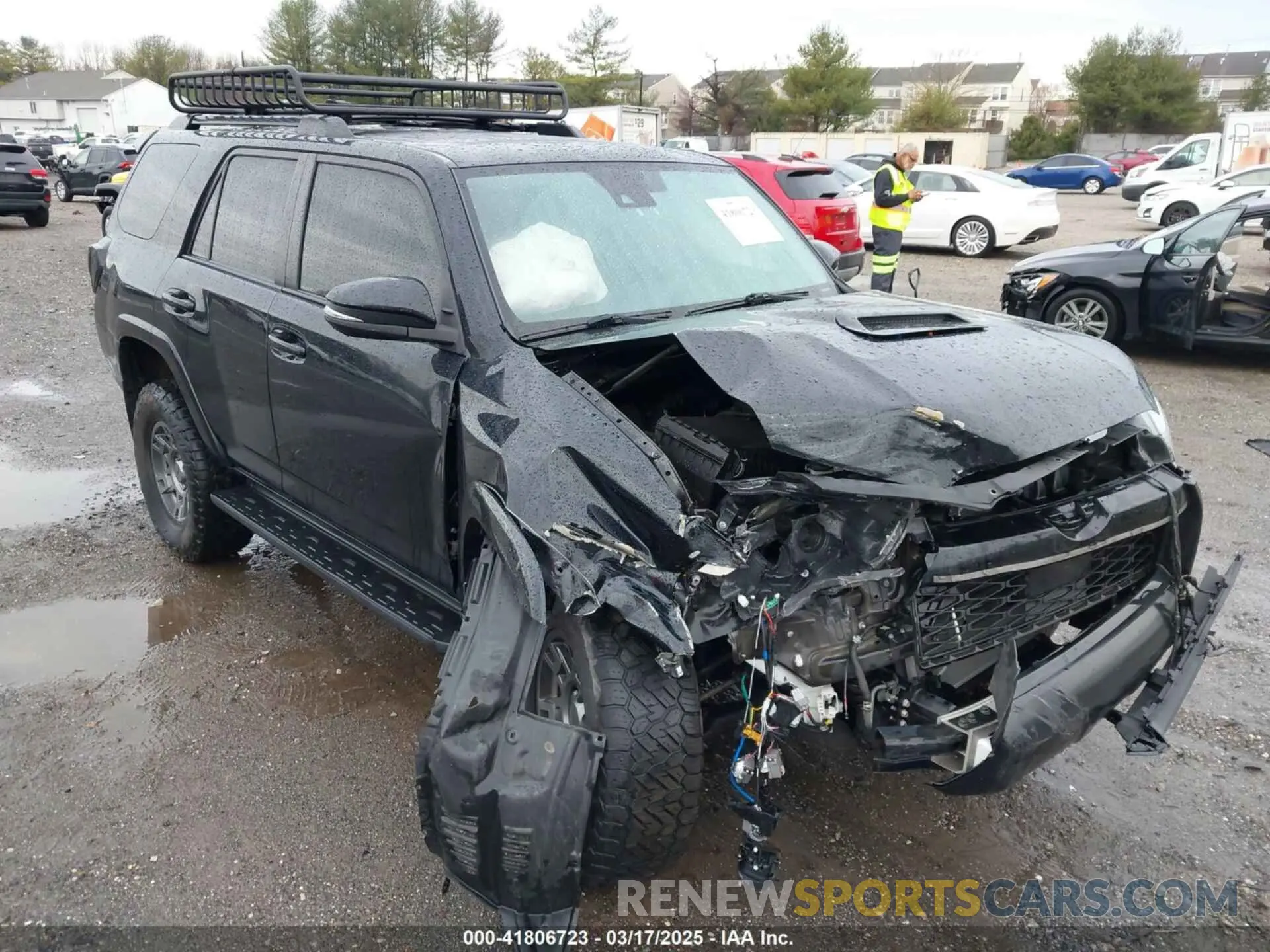 6 fotografías del automóvil dañado JTEBU5JR0L5758804 TOYOTA 4RUNNER 2020