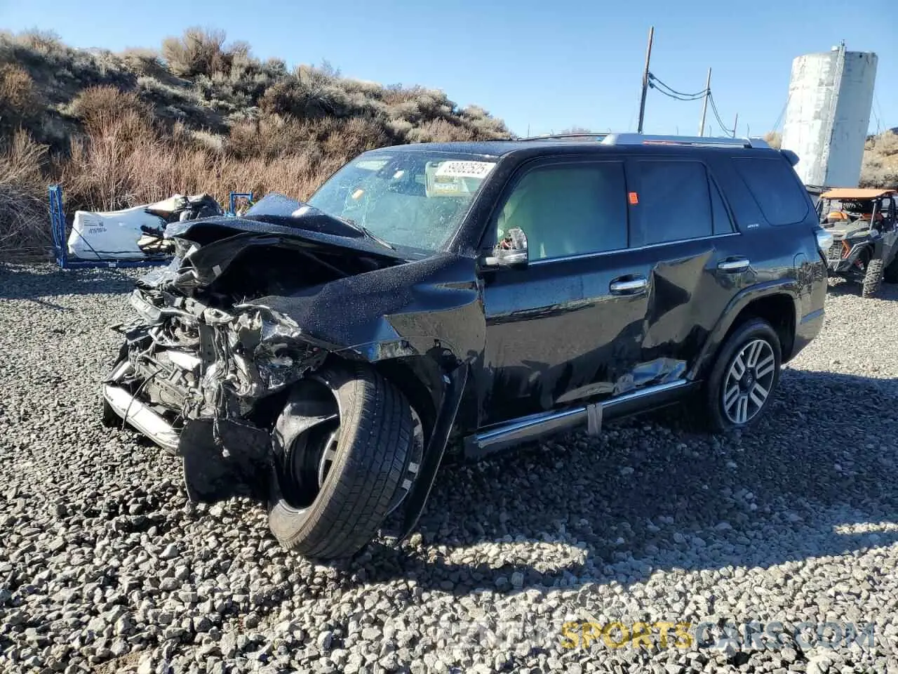 1 fotografías del automóvil dañado JTEBU5JR0L5770869 TOYOTA 4RUNNER 2020