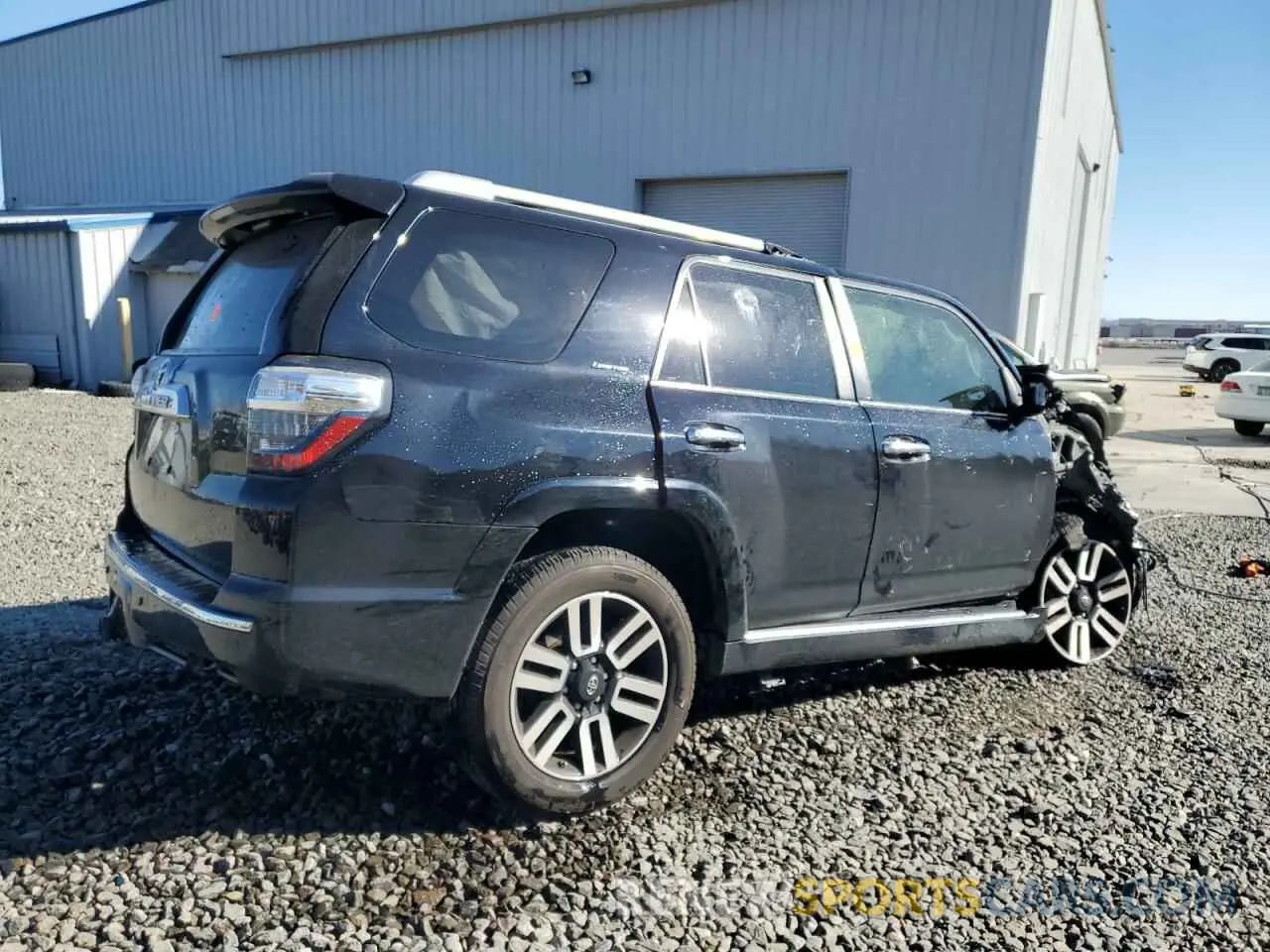 3 fotografías del automóvil dañado JTEBU5JR0L5770869 TOYOTA 4RUNNER 2020