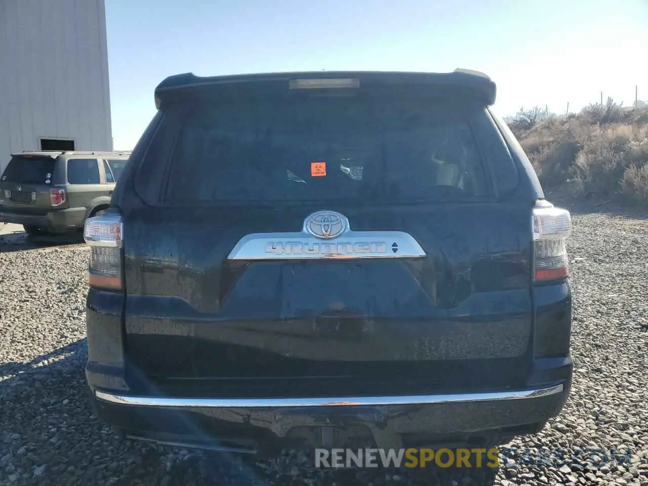 6 fotografías del automóvil dañado JTEBU5JR0L5770869 TOYOTA 4RUNNER 2020