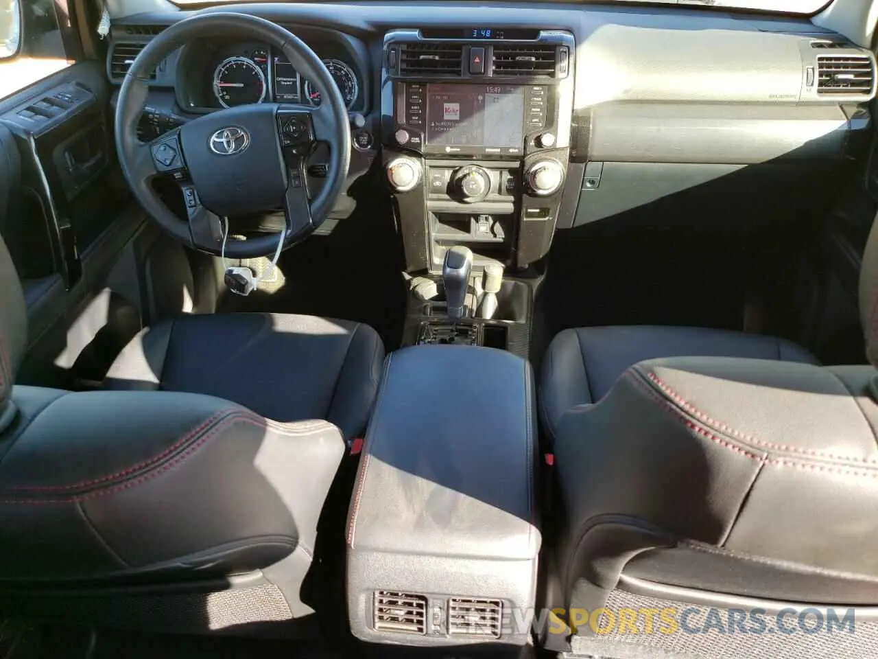 8 fotografías del automóvil dañado JTEBU5JR0L5782374 TOYOTA 4RUNNER 2020