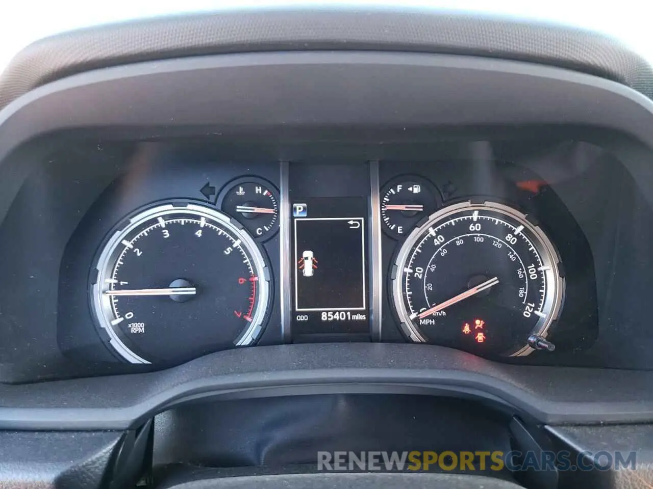 9 fotografías del automóvil dañado JTEBU5JR0L5782374 TOYOTA 4RUNNER 2020