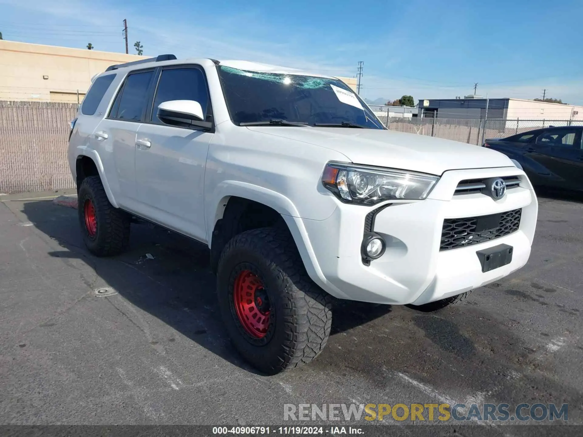 1 fotografías del automóvil dañado JTEBU5JR0L5791477 TOYOTA 4RUNNER 2020