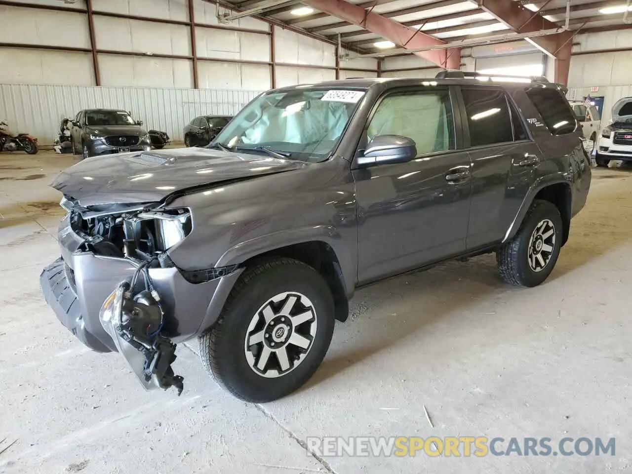 1 fotografías del automóvil dañado JTEBU5JR0L5830603 TOYOTA 4RUNNER 2020