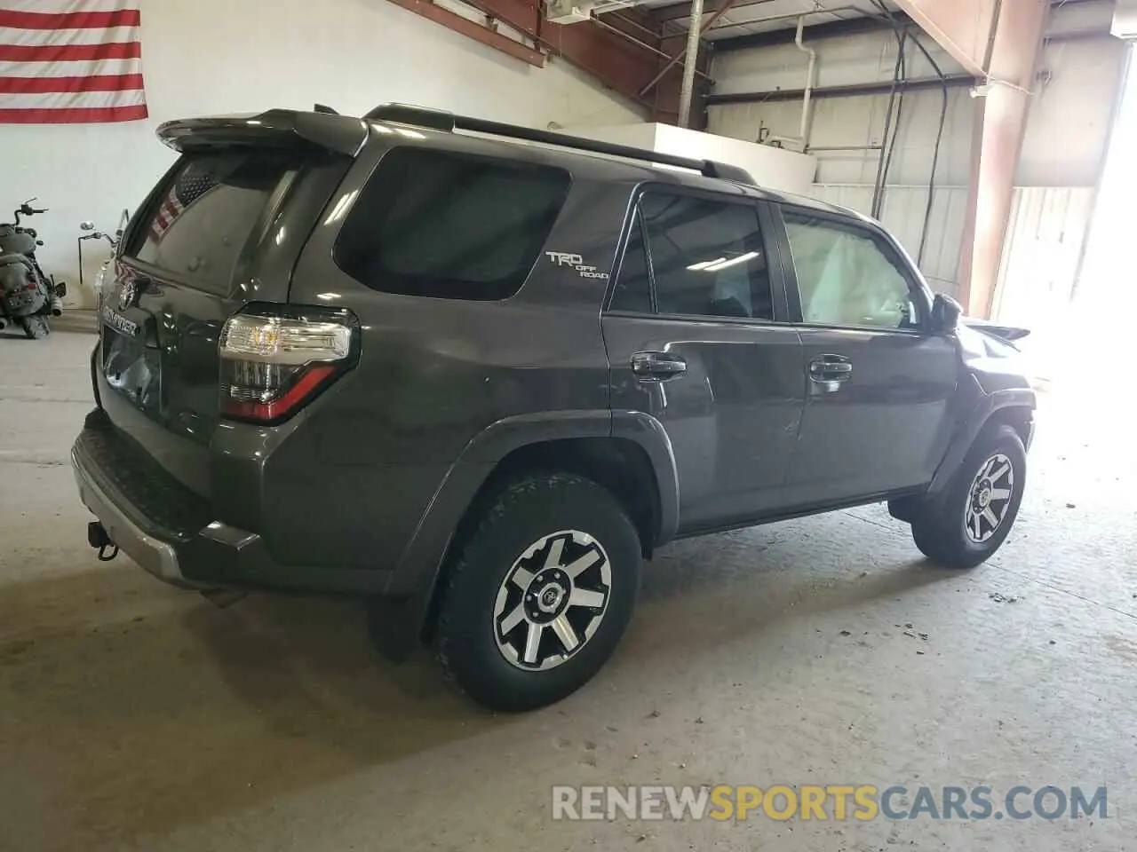 3 fotografías del automóvil dañado JTEBU5JR0L5830603 TOYOTA 4RUNNER 2020
