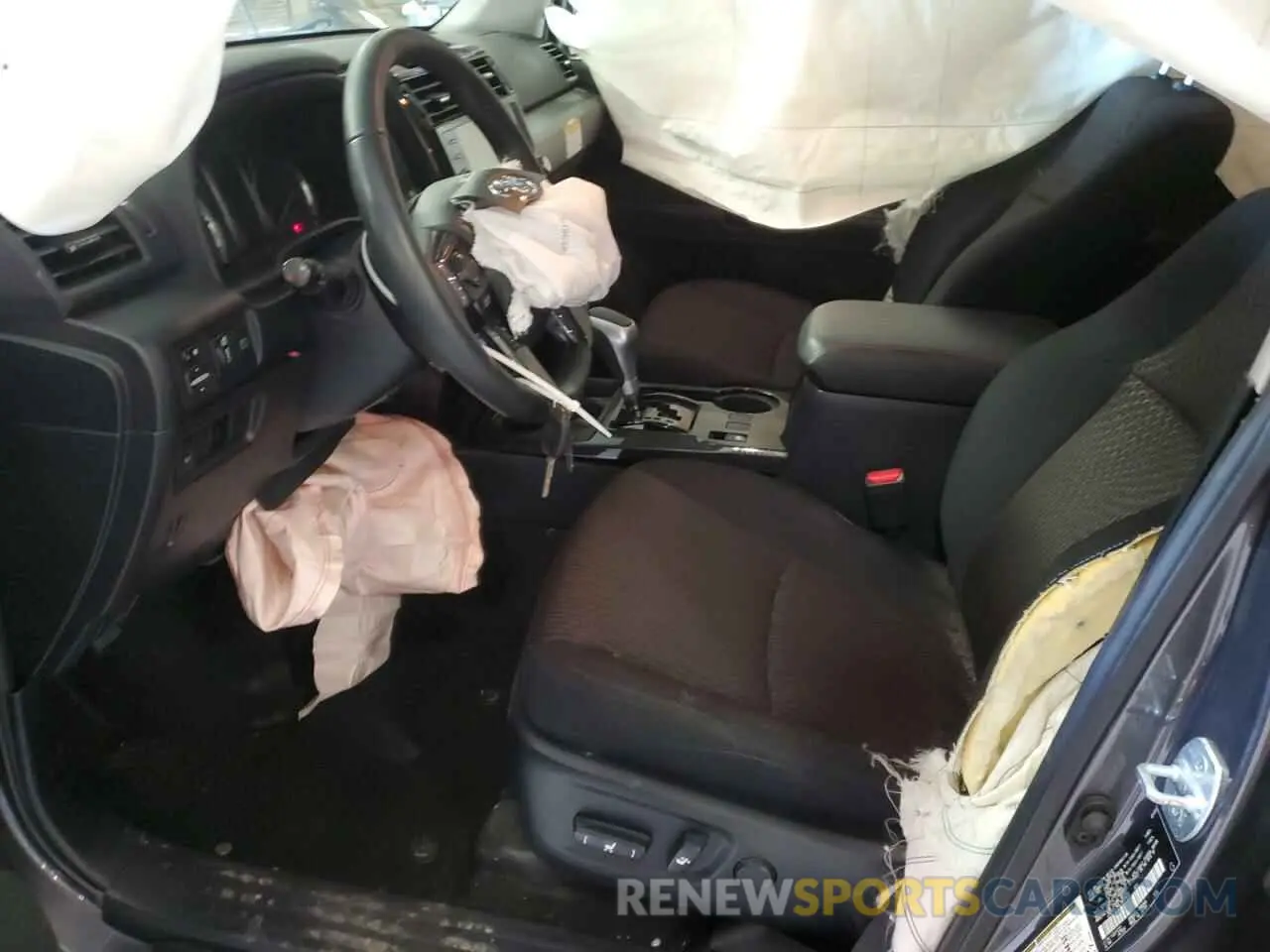 7 fotografías del automóvil dañado JTEBU5JR0L5830603 TOYOTA 4RUNNER 2020