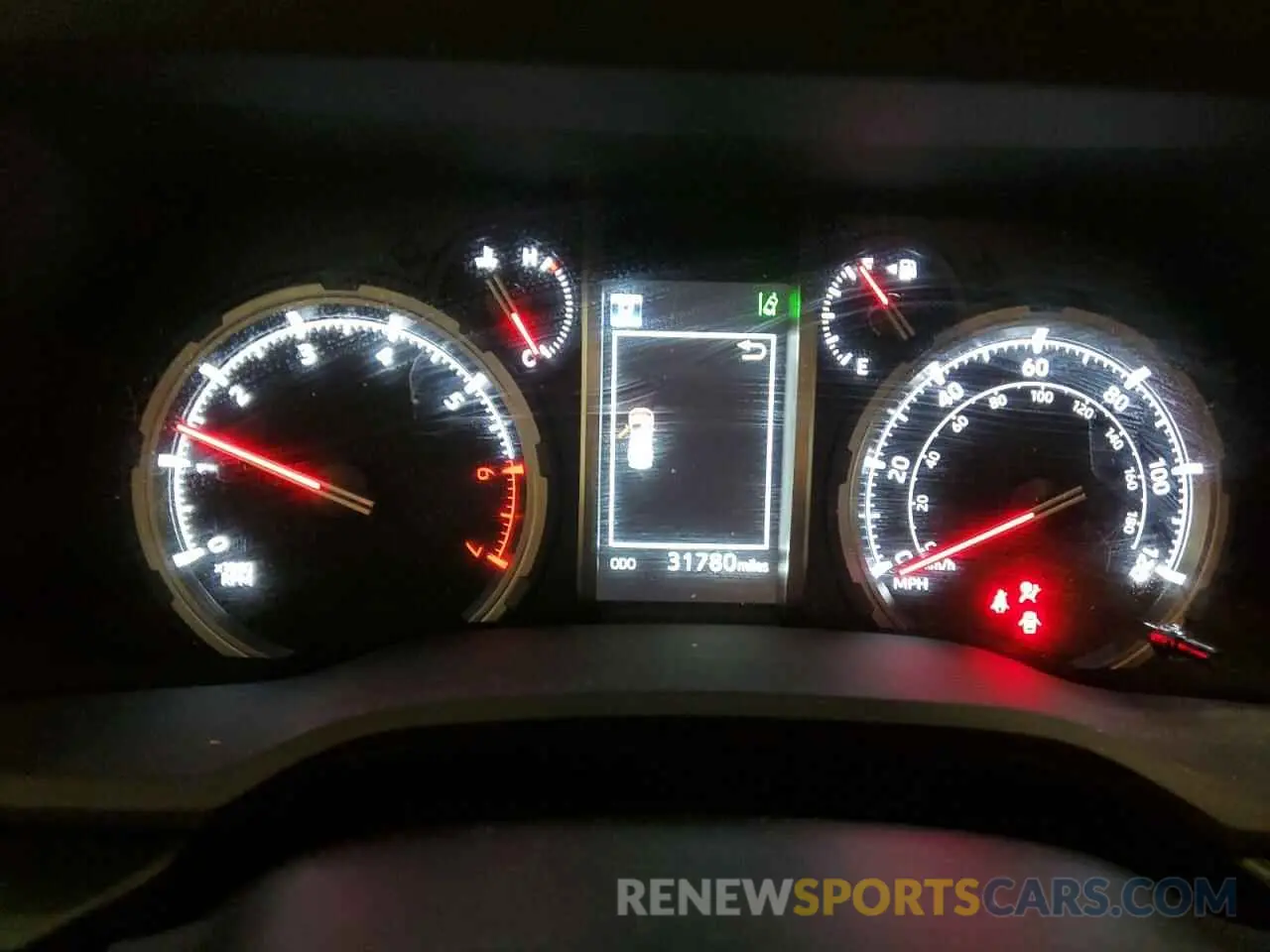 9 fotografías del automóvil dañado JTEBU5JR0L5830603 TOYOTA 4RUNNER 2020