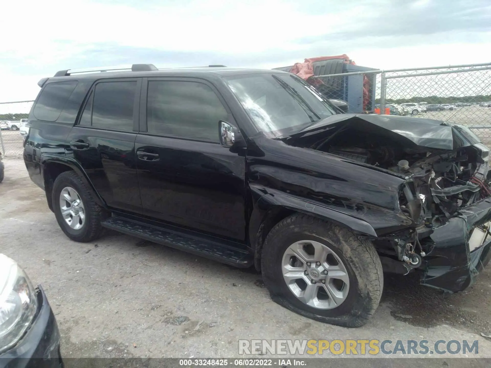 1 fotografías del automóvil dañado JTEBU5JR1L5772985 TOYOTA 4RUNNER 2020