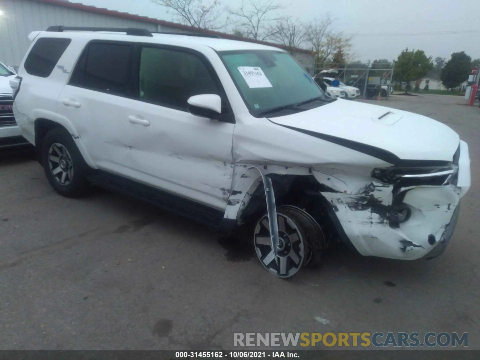 6 fotografías del automóvil dañado JTEBU5JR1L5785347 TOYOTA 4RUNNER 2020