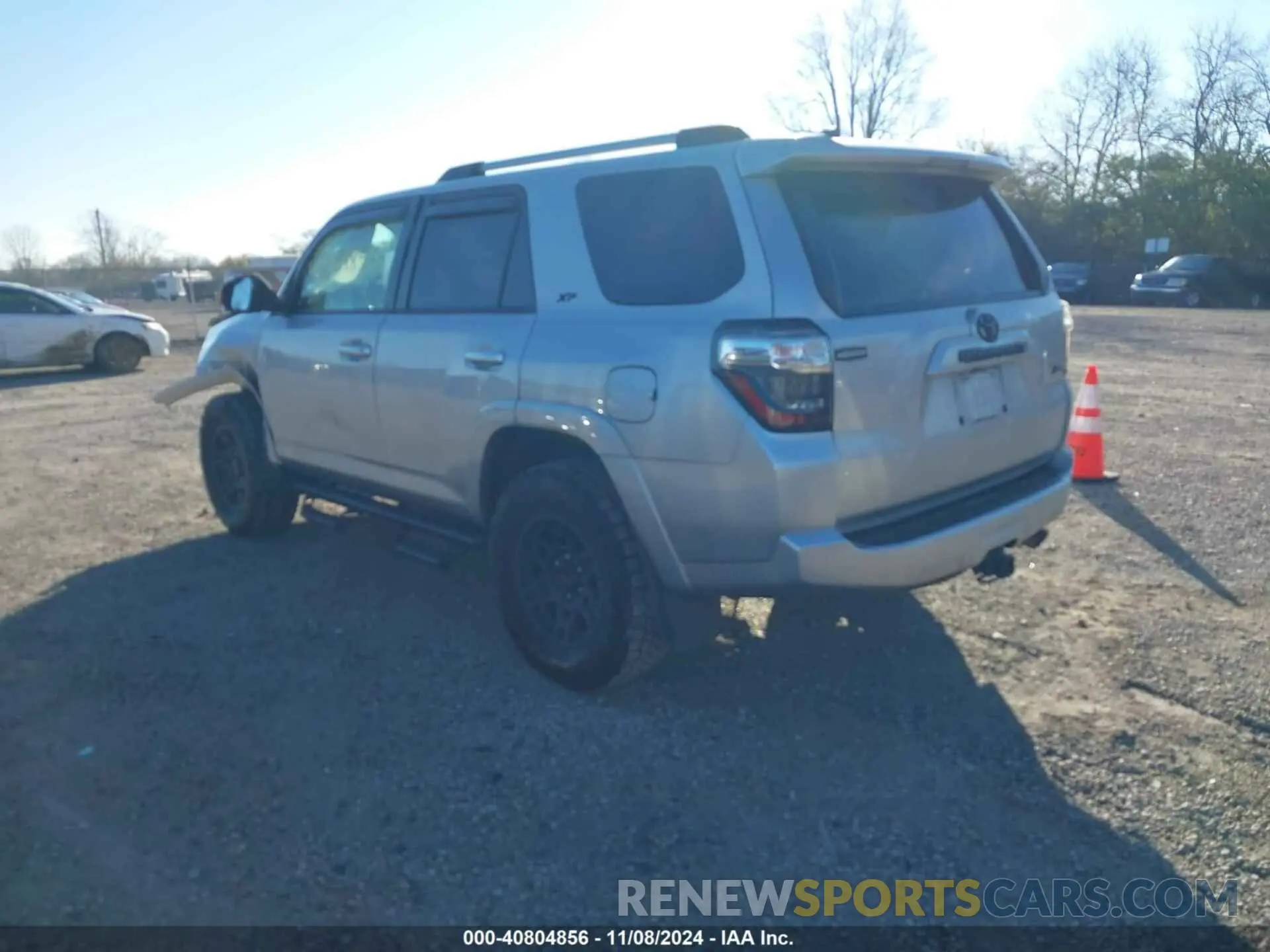 3 fotografías del automóvil dañado JTEBU5JR1L5790810 TOYOTA 4RUNNER 2020