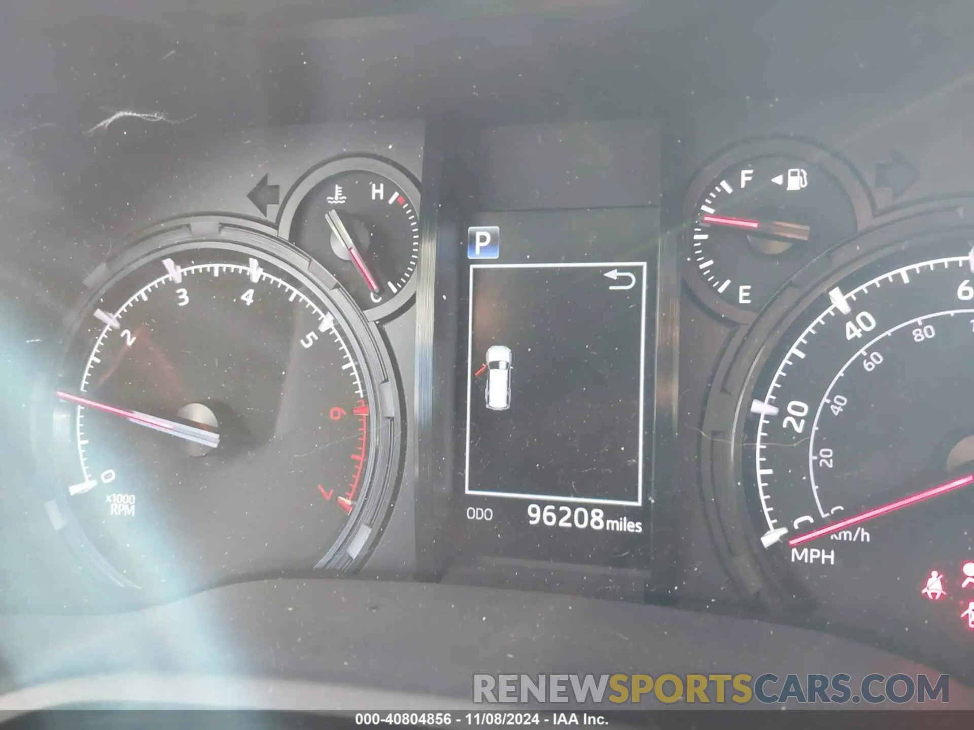 7 fotografías del automóvil dañado JTEBU5JR1L5790810 TOYOTA 4RUNNER 2020