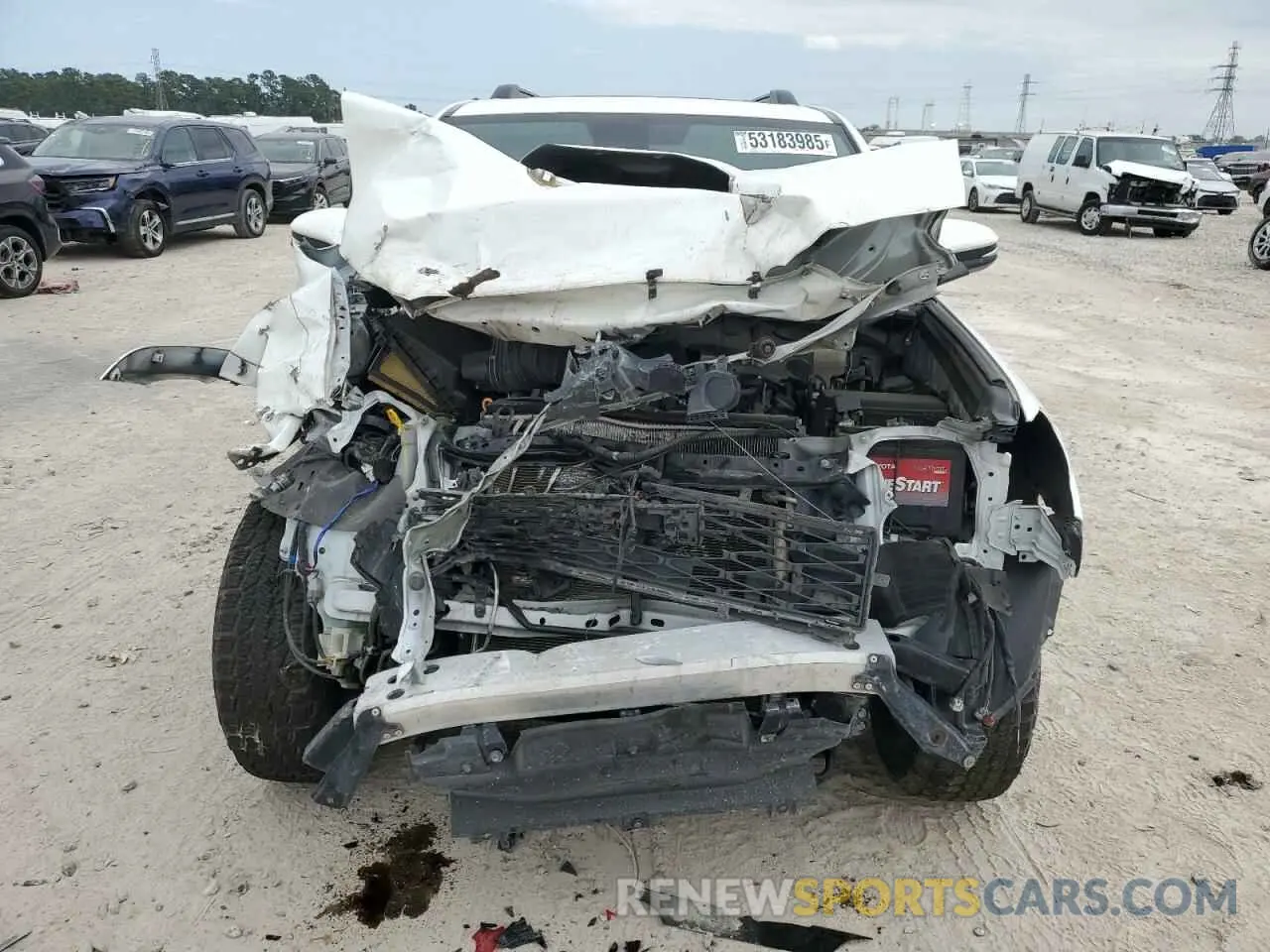 5 fotografías del automóvil dañado JTEBU5JR1L5801949 TOYOTA 4RUNNER 2020