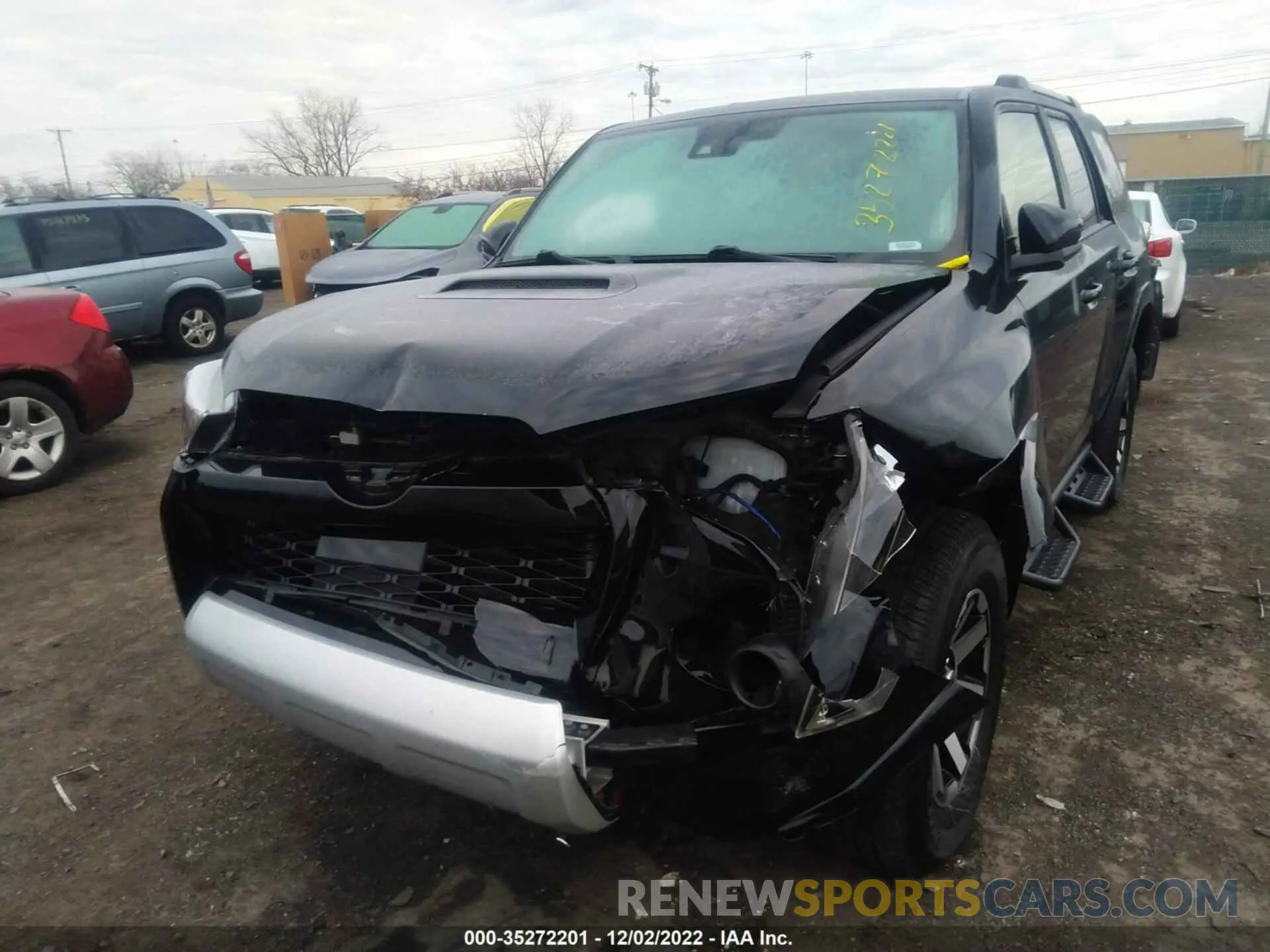 6 fotografías del automóvil dañado JTEBU5JR1L5829167 TOYOTA 4RUNNER 2020