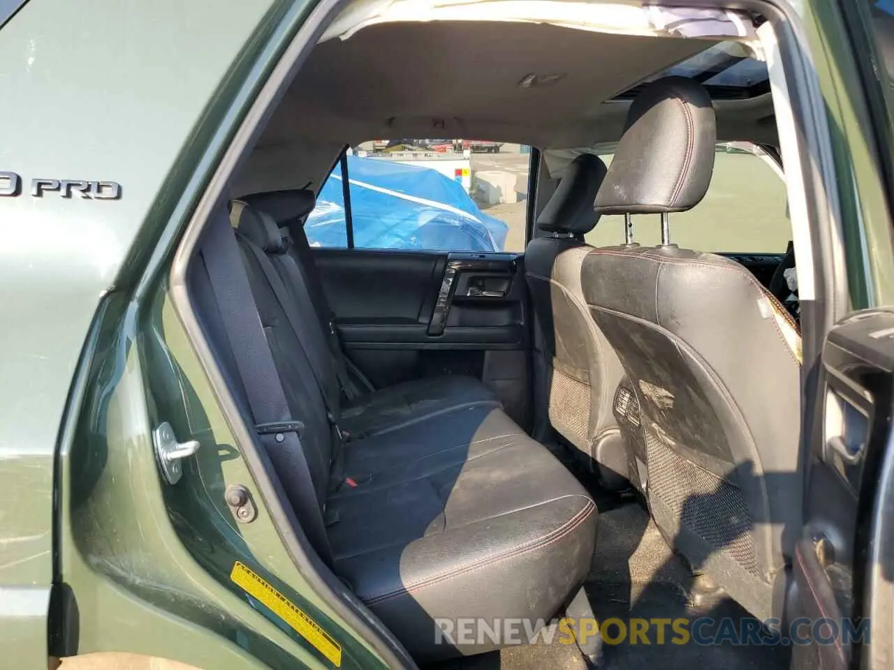 11 fotografías del automóvil dañado JTEBU5JR2L5737713 TOYOTA 4RUNNER 2020