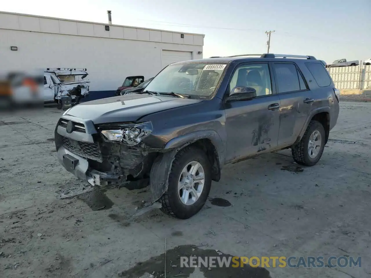 1 fotografías del automóvil dañado JTEBU5JR2L5741244 TOYOTA 4RUNNER 2020
