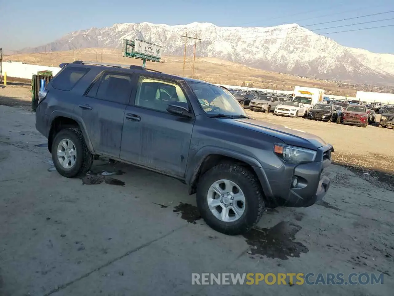 4 fotografías del automóvil dañado JTEBU5JR2L5741244 TOYOTA 4RUNNER 2020