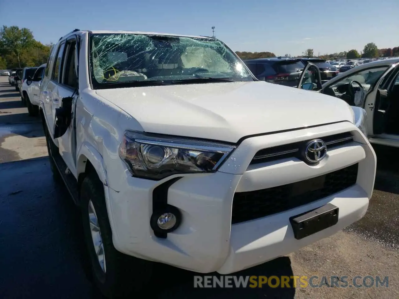 1 fotografías del automóvil dañado JTEBU5JR2L5741583 TOYOTA 4RUNNER 2020