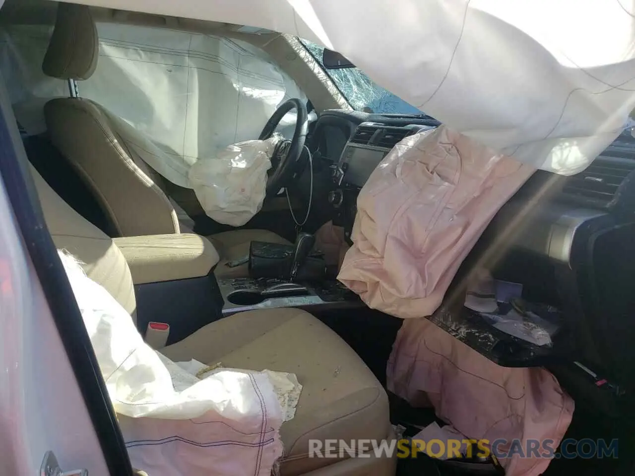 6 fotografías del automóvil dañado JTEBU5JR2L5741583 TOYOTA 4RUNNER 2020