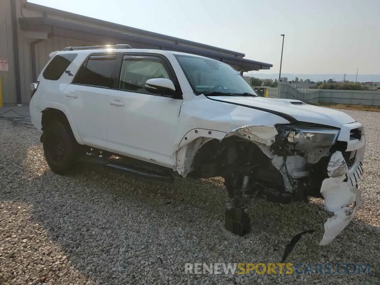 4 fotografías del automóvil dañado JTEBU5JR2L5770615 TOYOTA 4RUNNER 2020