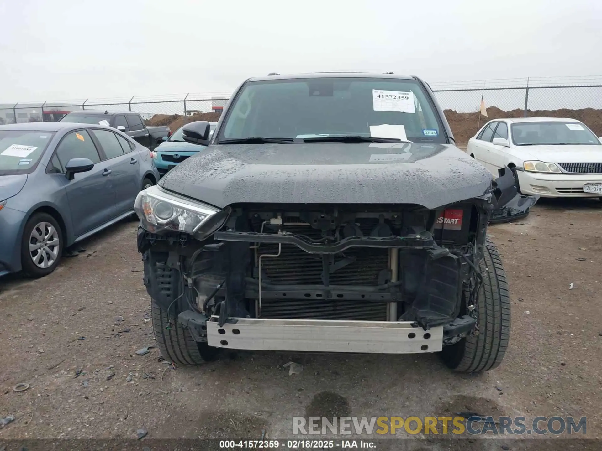 12 fotografías del automóvil dañado JTEBU5JR2L5779671 TOYOTA 4RUNNER 2020