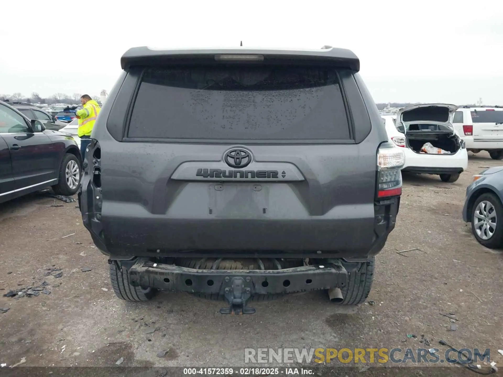 16 fotografías del automóvil dañado JTEBU5JR2L5779671 TOYOTA 4RUNNER 2020