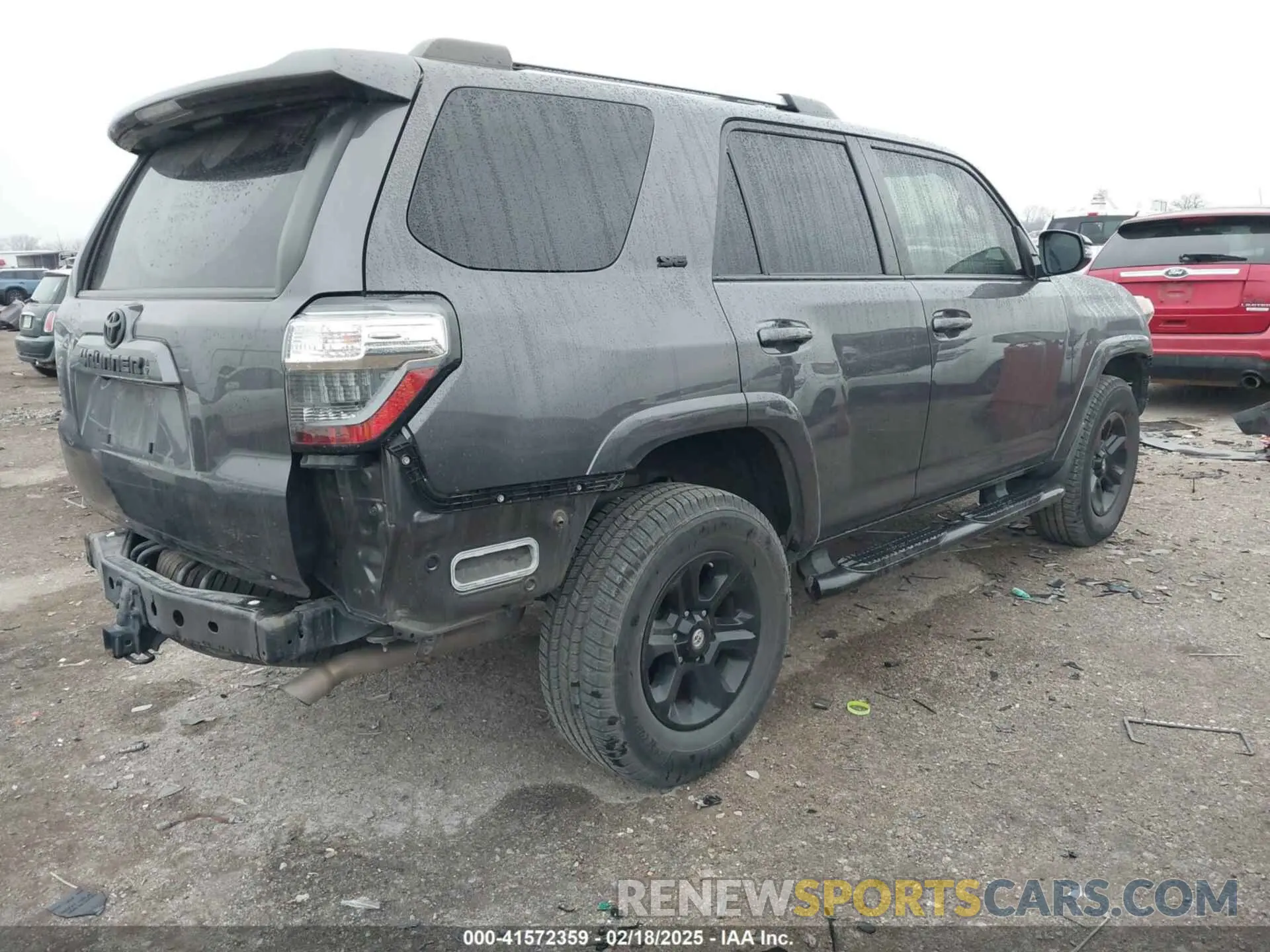 4 fotografías del automóvil dañado JTEBU5JR2L5779671 TOYOTA 4RUNNER 2020
