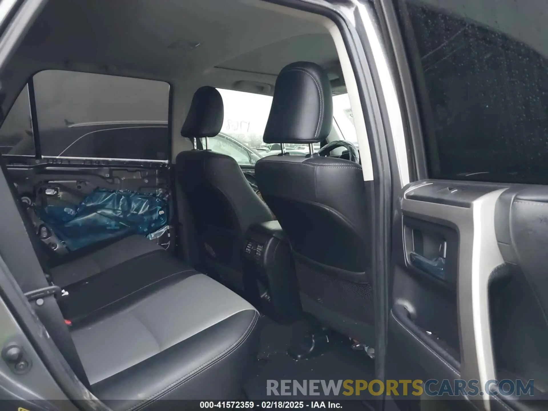 8 fotografías del automóvil dañado JTEBU5JR2L5779671 TOYOTA 4RUNNER 2020