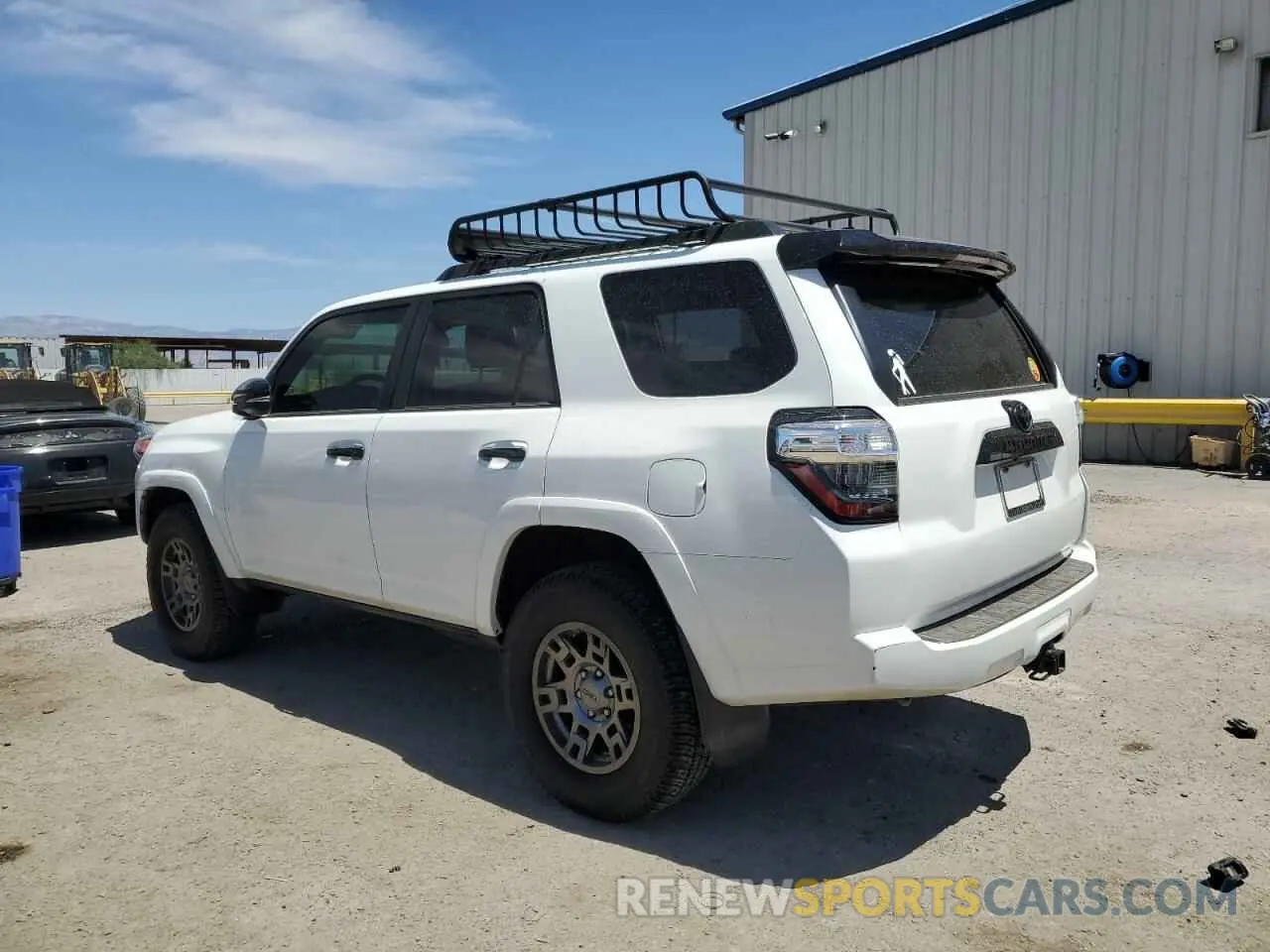 2 fotografías del automóvil dañado JTEBU5JR2L5808313 TOYOTA 4RUNNER 2020