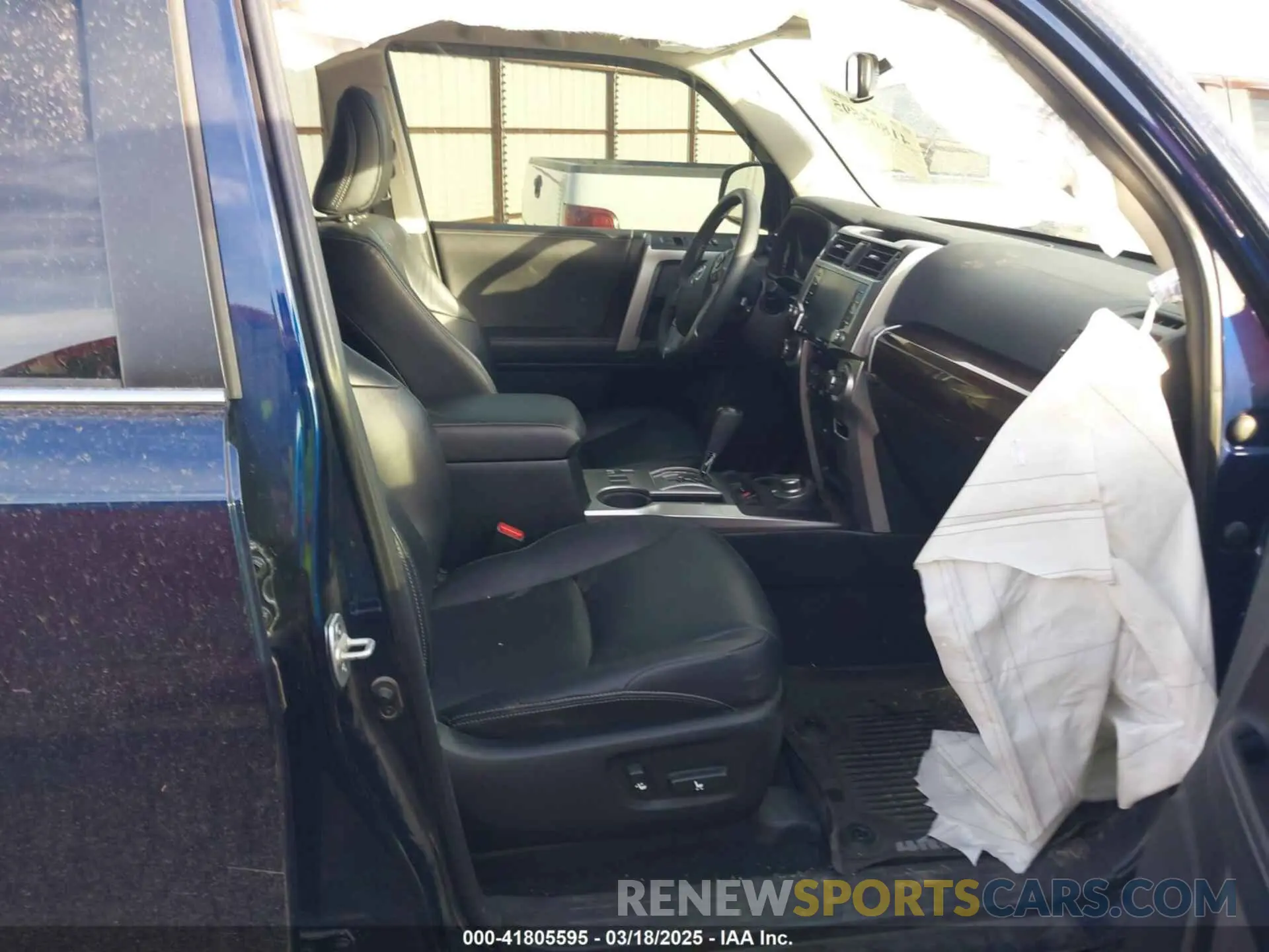 5 fotografías del automóvil dañado JTEBU5JR2L5830456 TOYOTA 4RUNNER 2020