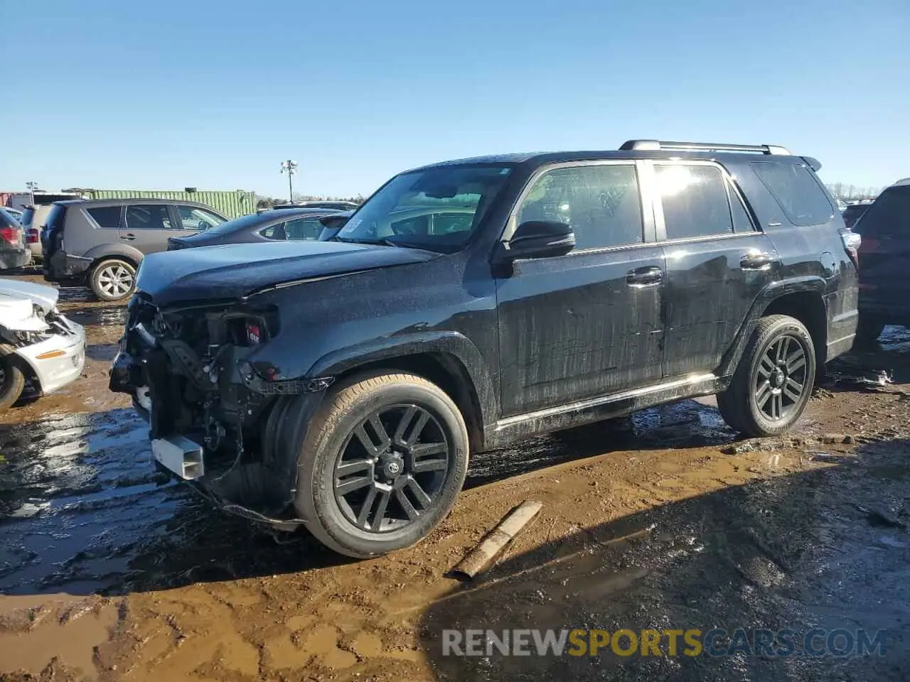 1 fotografías del automóvil dañado JTEBU5JR3L5752172 TOYOTA 4RUNNER 2020