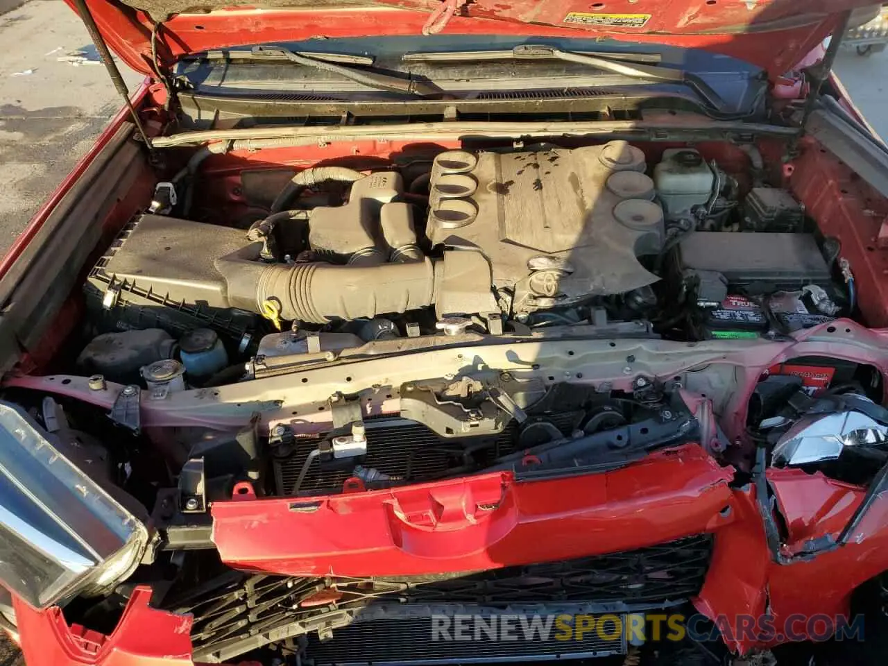 12 fotografías del automóvil dañado JTEBU5JR3L5756481 TOYOTA 4RUNNER 2020