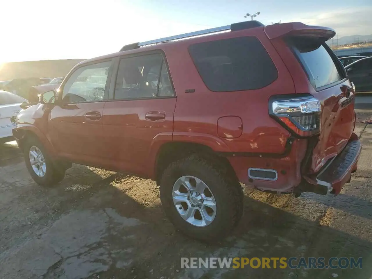 2 fotografías del automóvil dañado JTEBU5JR3L5756481 TOYOTA 4RUNNER 2020