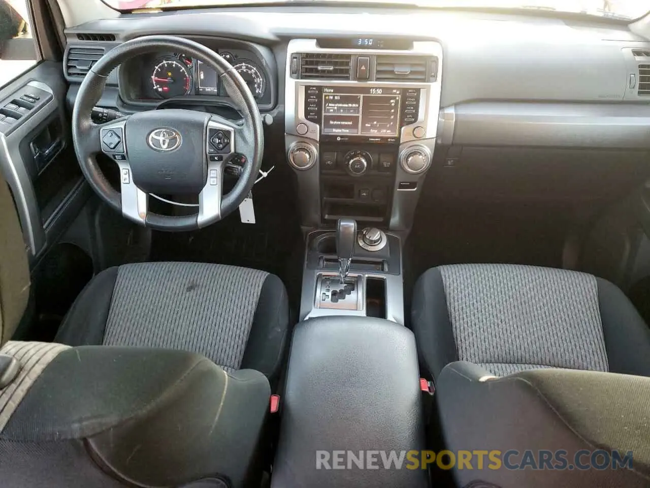 8 fotografías del automóvil dañado JTEBU5JR3L5756481 TOYOTA 4RUNNER 2020