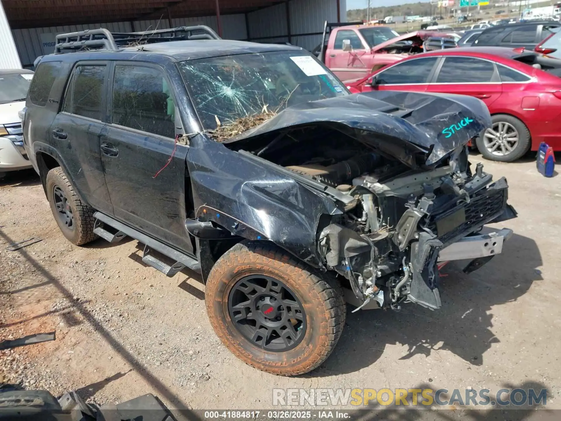 1 fotografías del automóvil dañado JTEBU5JR3L5759445 TOYOTA 4RUNNER 2020