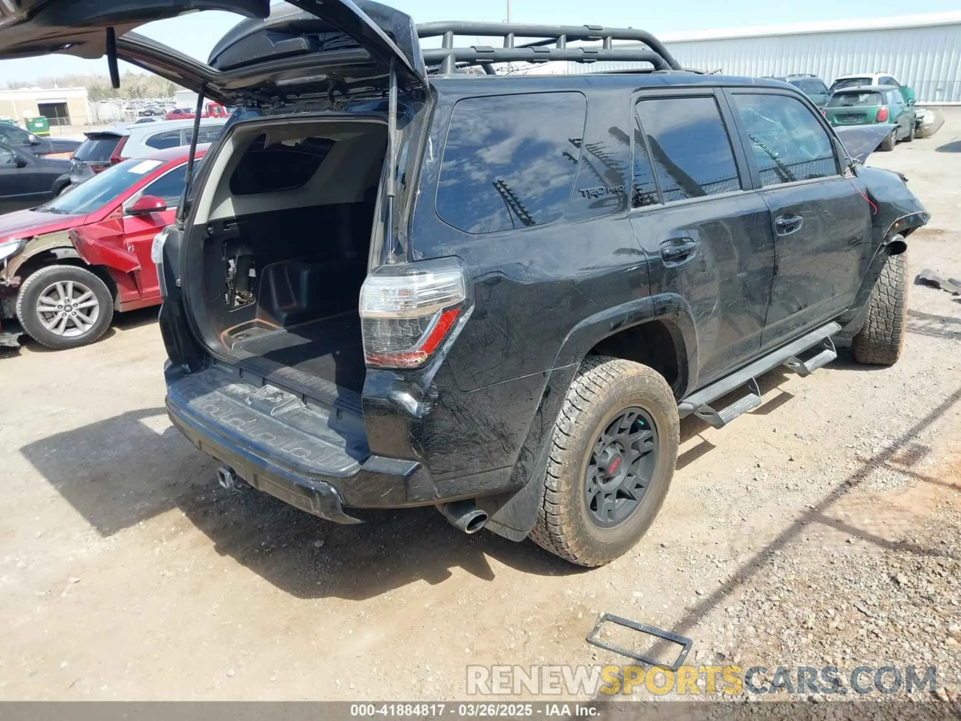 4 fotografías del automóvil dañado JTEBU5JR3L5759445 TOYOTA 4RUNNER 2020