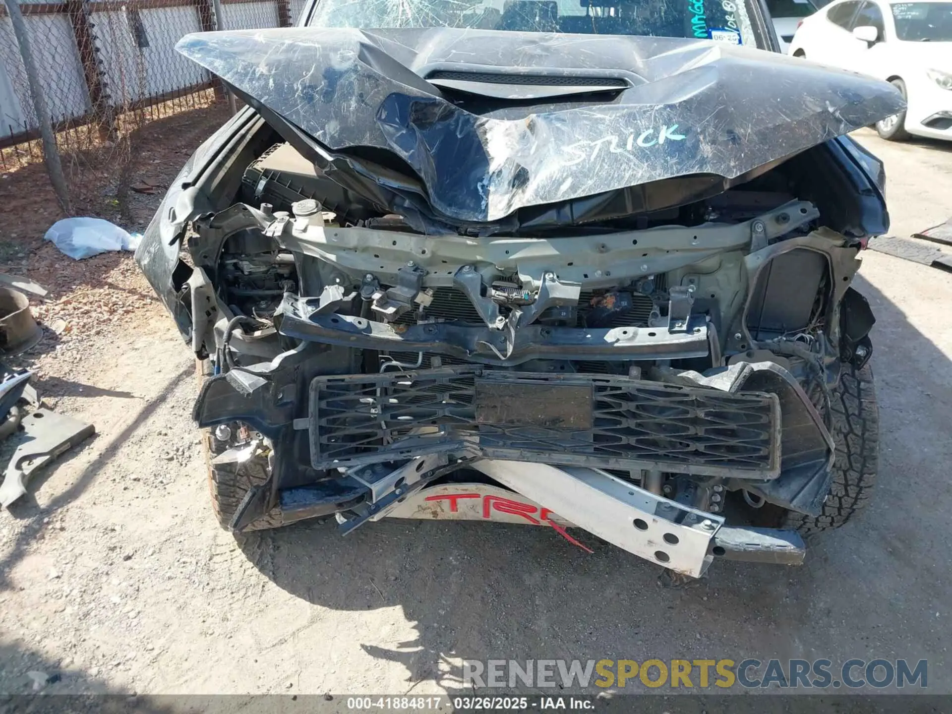 6 fotografías del automóvil dañado JTEBU5JR3L5759445 TOYOTA 4RUNNER 2020