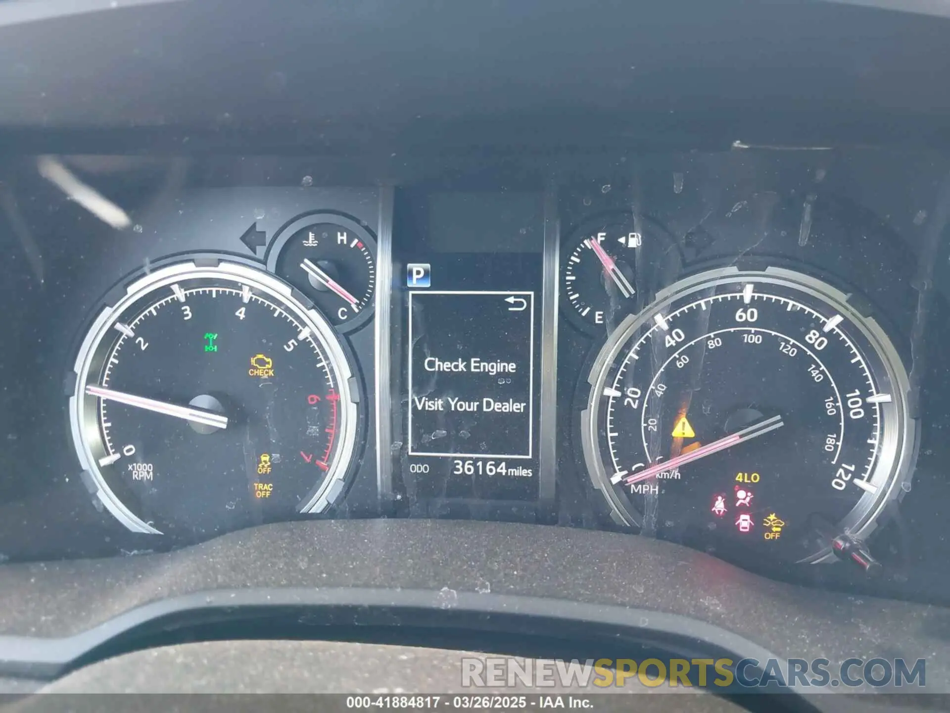 7 fotografías del automóvil dañado JTEBU5JR3L5759445 TOYOTA 4RUNNER 2020