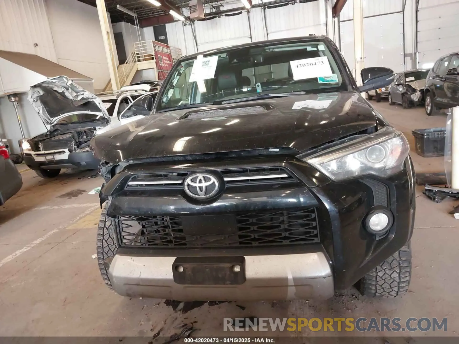 13 fotografías del automóvil dañado JTEBU5JR3L5768050 TOYOTA 4RUNNER 2020