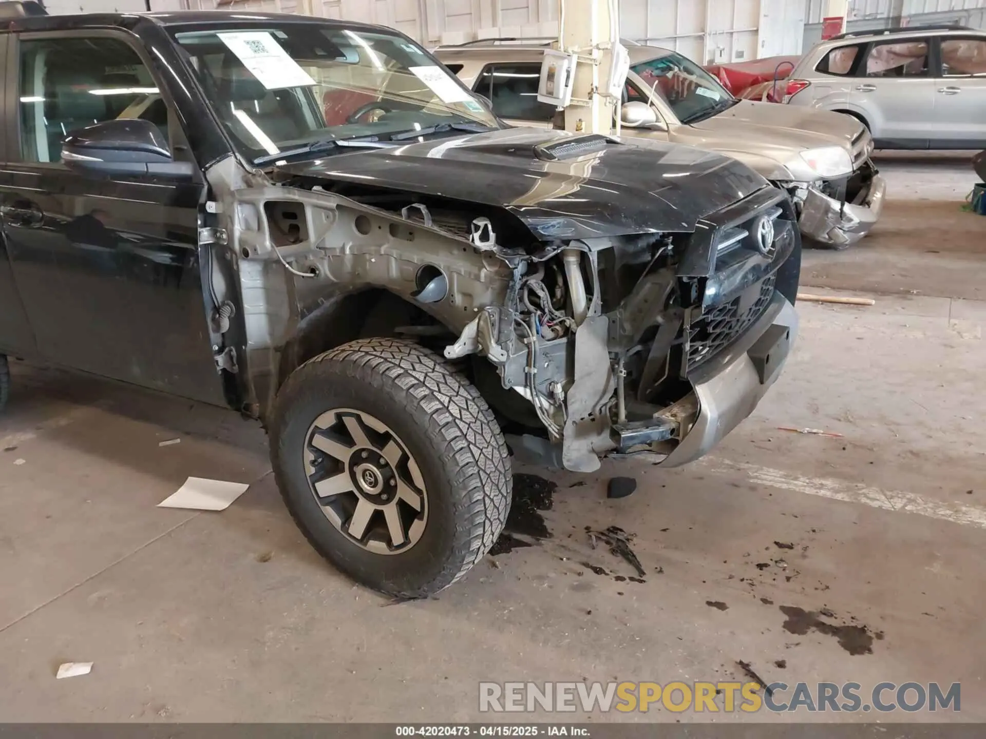 20 fotografías del automóvil dañado JTEBU5JR3L5768050 TOYOTA 4RUNNER 2020