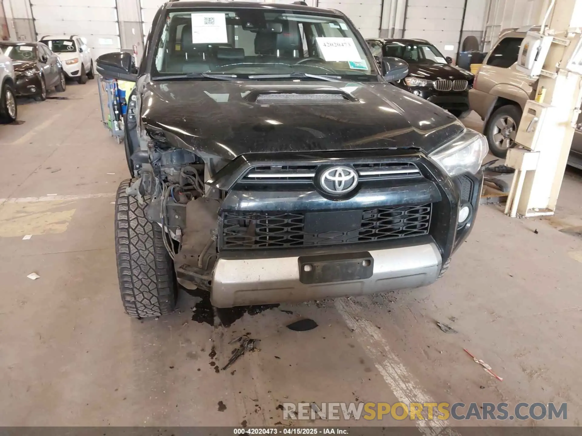 22 fotografías del automóvil dañado JTEBU5JR3L5768050 TOYOTA 4RUNNER 2020