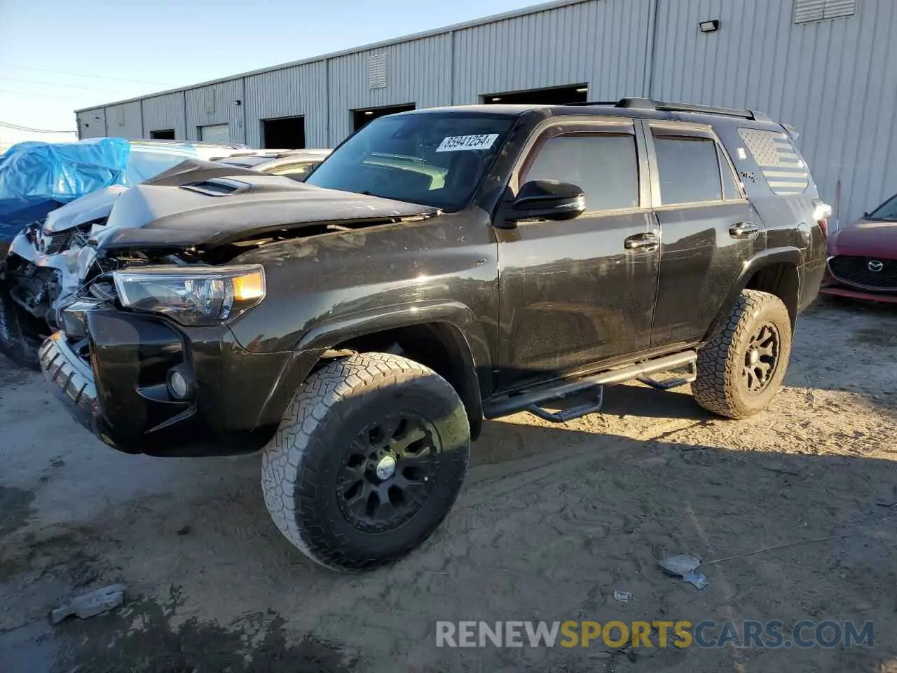 1 fotografías del automóvil dañado JTEBU5JR3L5768887 TOYOTA 4RUNNER 2020