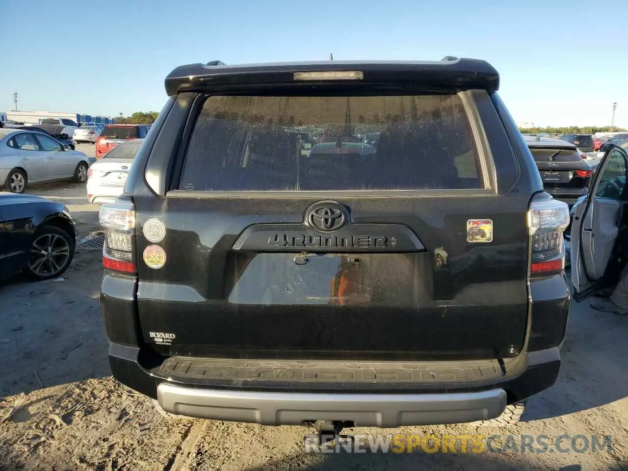 6 fotografías del automóvil dañado JTEBU5JR3L5768887 TOYOTA 4RUNNER 2020