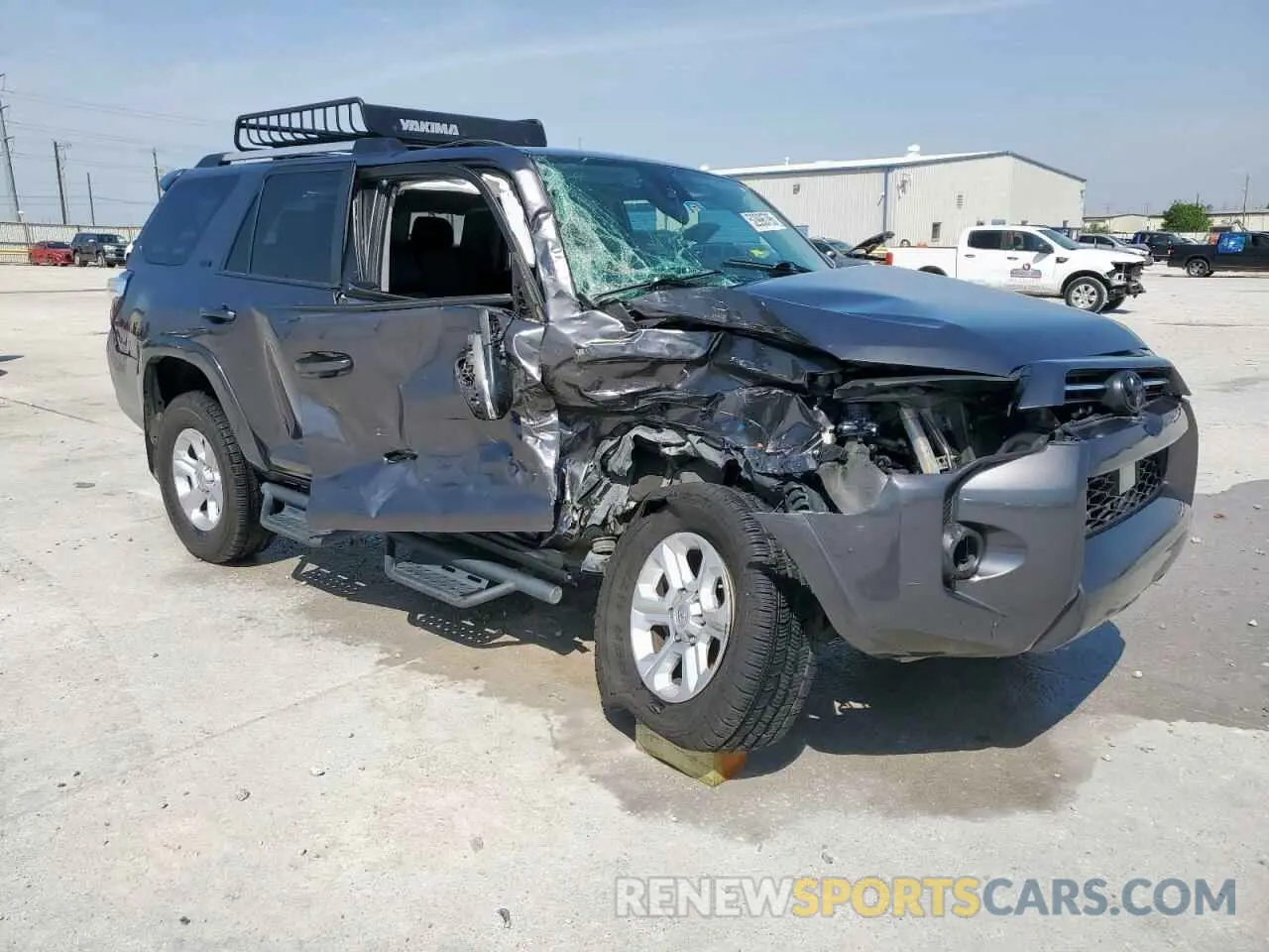 4 fotografías del automóvil dañado JTEBU5JR3L5779632 TOYOTA 4RUNNER 2020