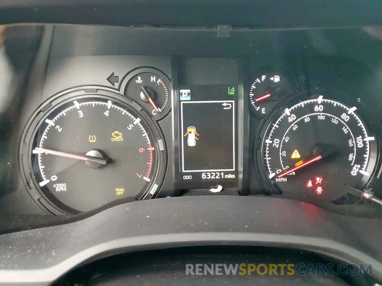 9 fotografías del automóvil dañado JTEBU5JR3L5779632 TOYOTA 4RUNNER 2020