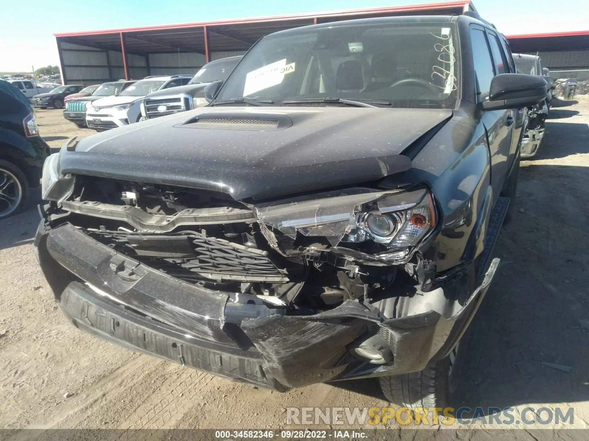 6 fotografías del automóvil dañado JTEBU5JR3L5791070 TOYOTA 4RUNNER 2020